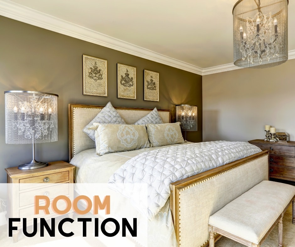 interior design mistakes - determining the function of your room