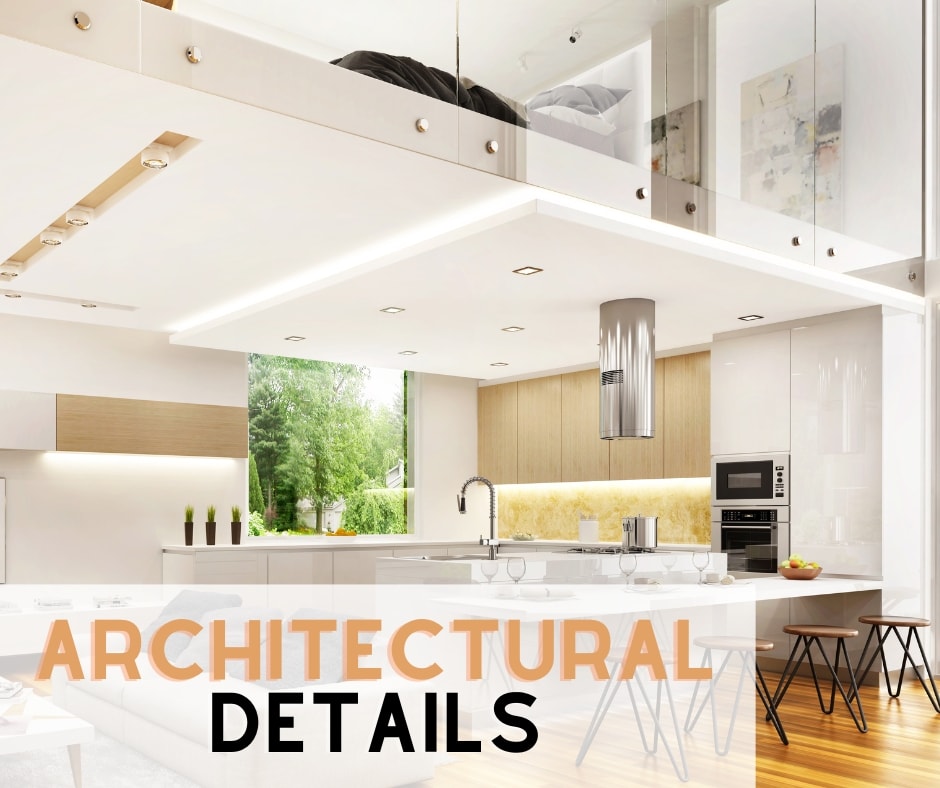 using the architectural details in your home