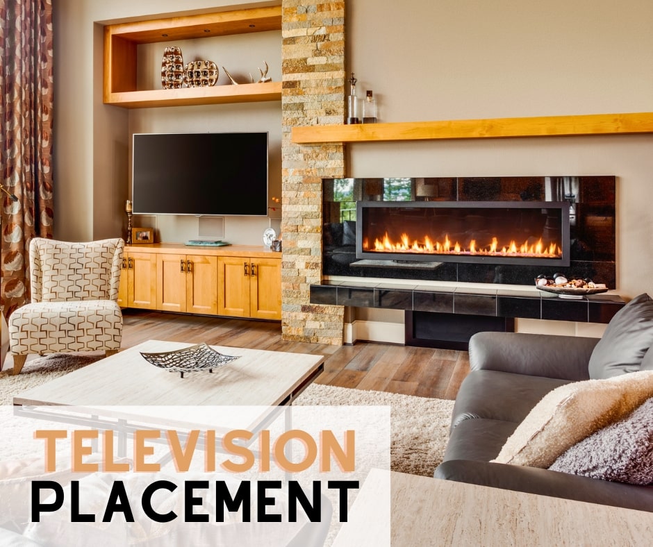 Interior design mistakes - placing your tv in your room 
