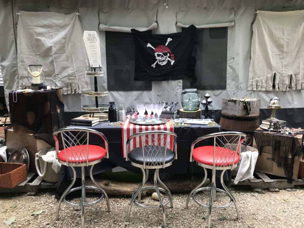pirate Halloween bar scene