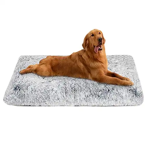 Washable Dog beds for Large Dogs, Anti-Slip Dog Crate Bed for Medium Small Dogs, Dog beds & Furniture