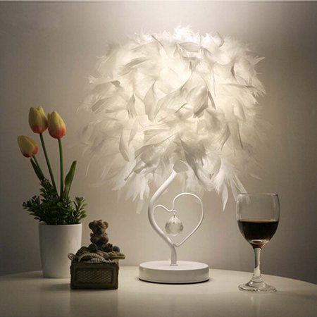Romantic decorating ideas. Beautiful romantic lamp from Walmart