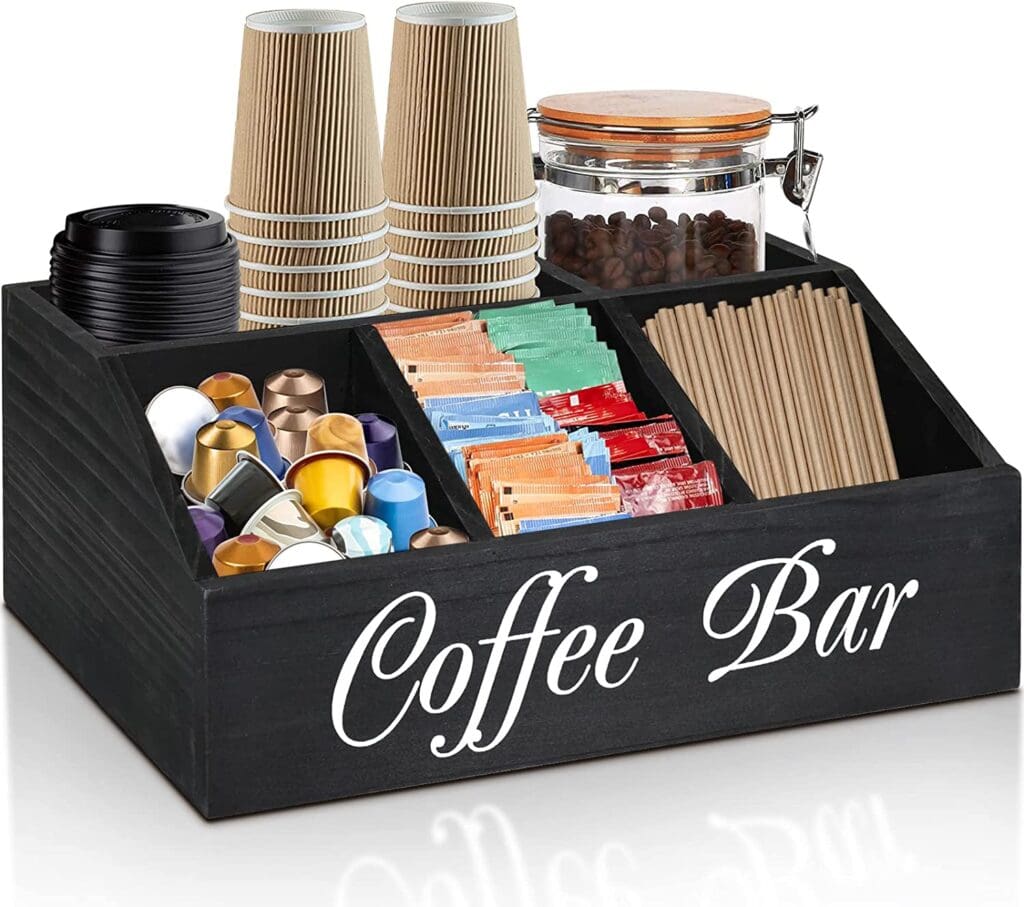 THE BEST COFFEE BAR STORAGE IDEAS FOR YOUR HOME
