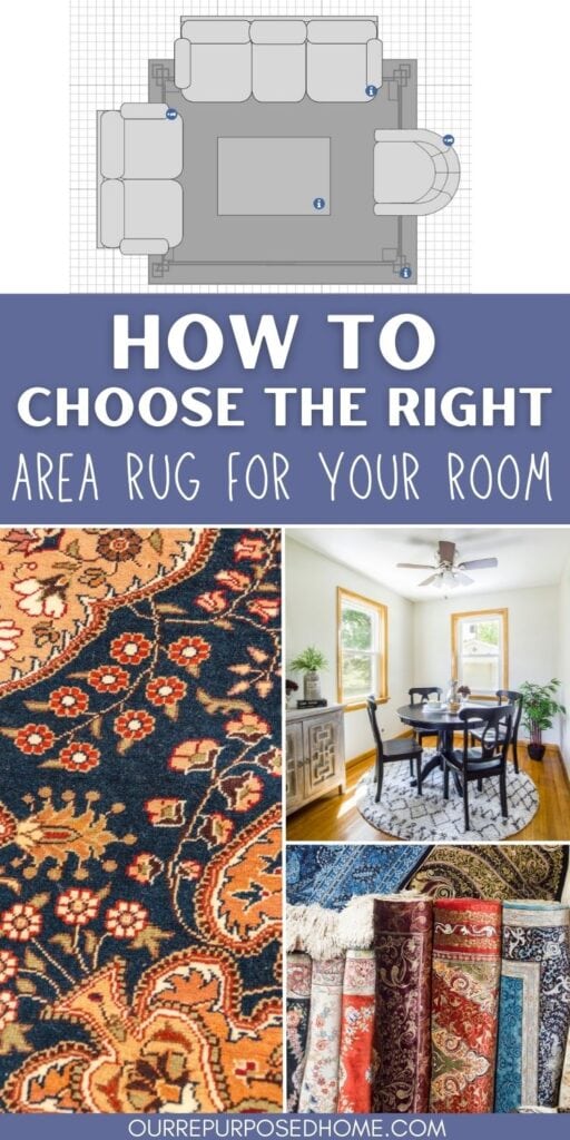 HOW TO CHOOSE AN AREA RUG FOR YOUR LIVING ROOM