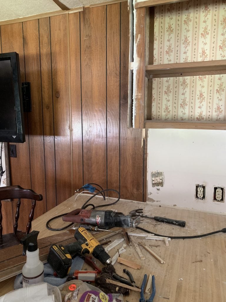 MOBILE HOME REMODEL BEFORE AND AFTER