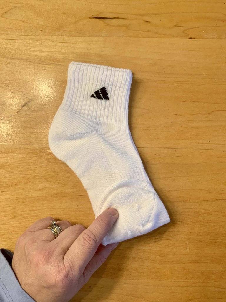 How to fold socks the KonMari method. 