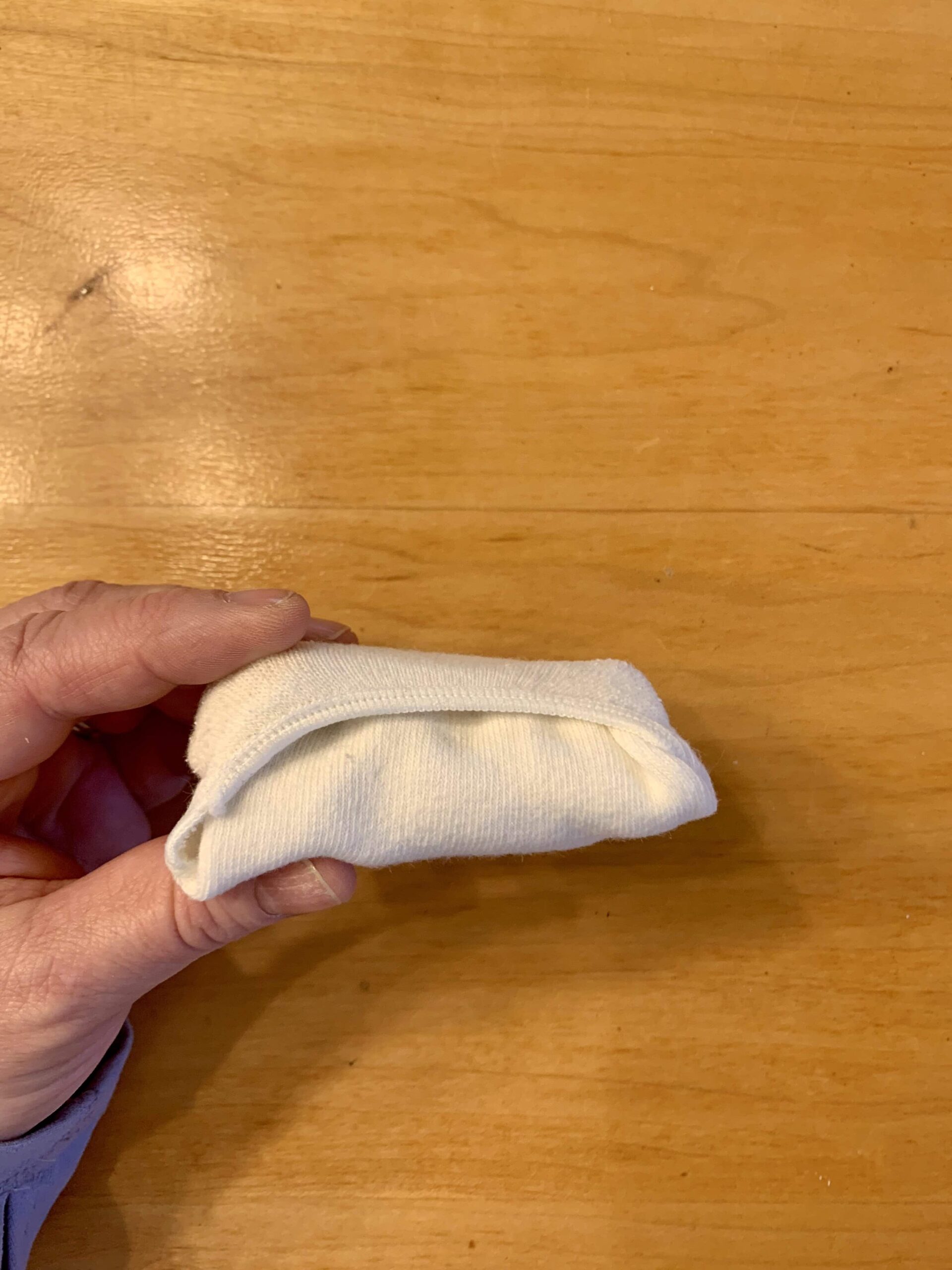How to fold no show socks