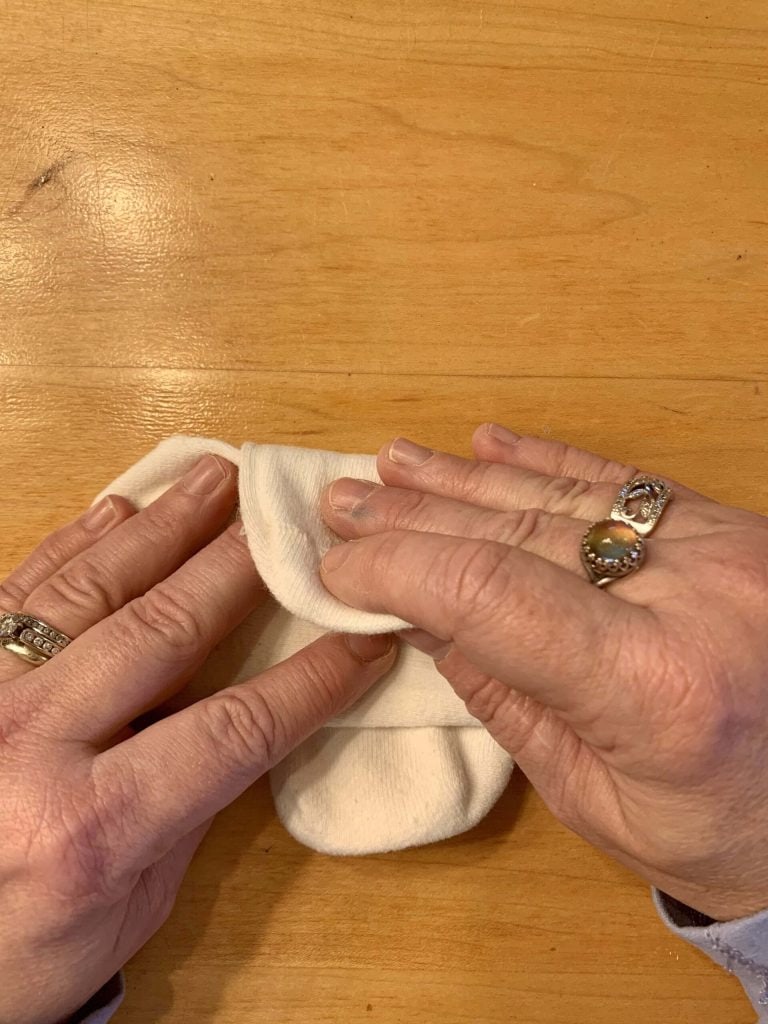 How to fold no show socks fold method