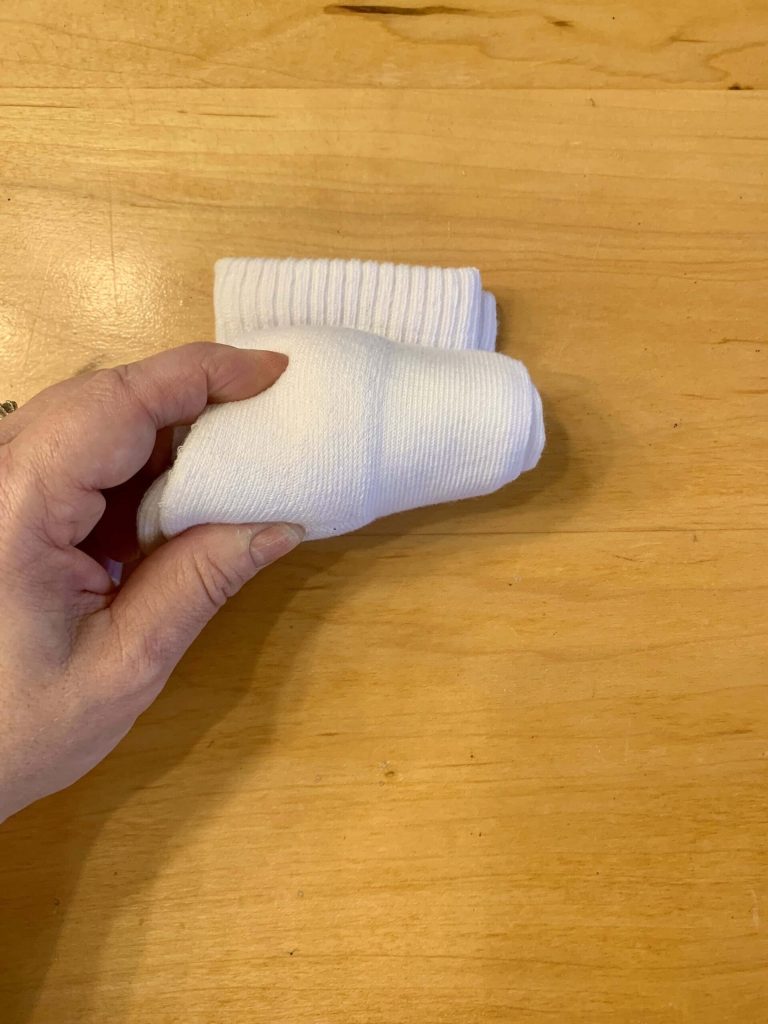 How to fold socks military style