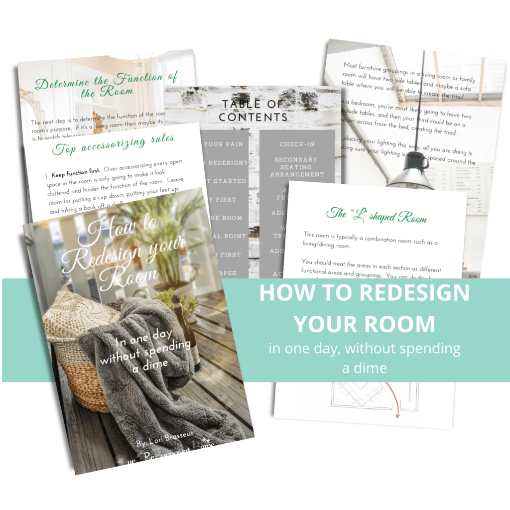 ebook image for redesigning your room