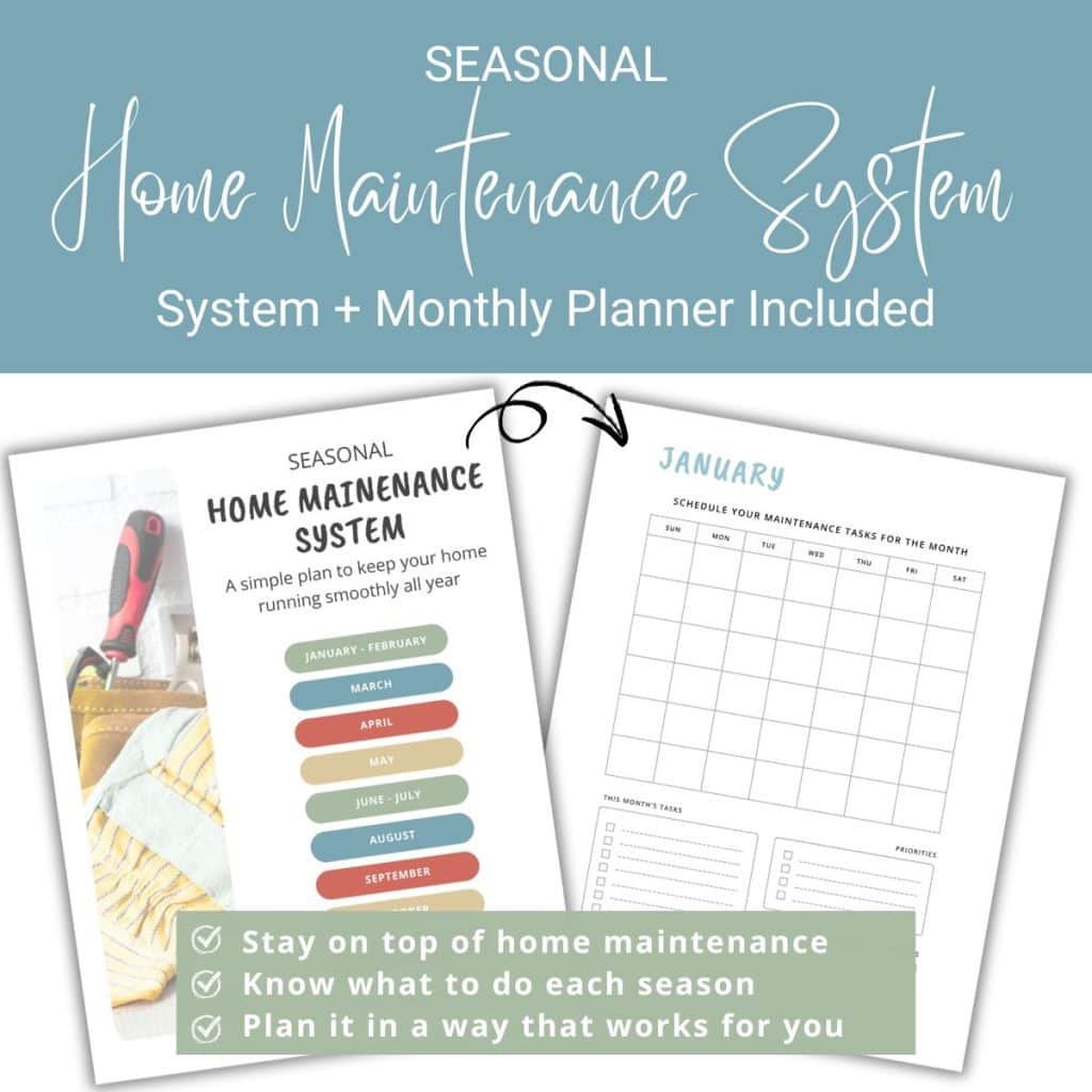 cover image for Seasonal Maintenance System