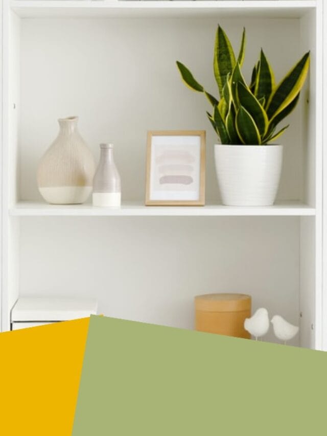 HOW TO DECORATE SHELVES