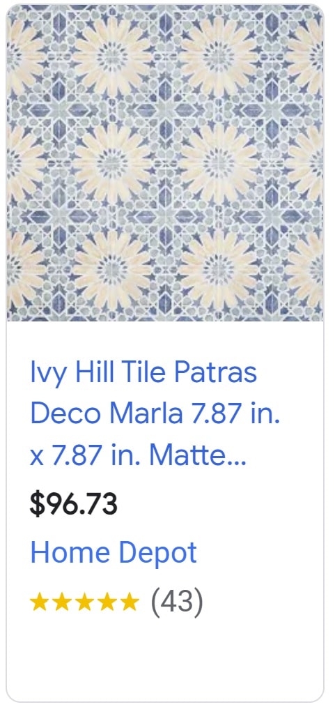 Ivy Hill Floor tiles