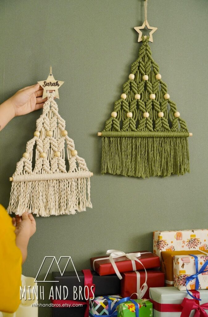 Macramé trees