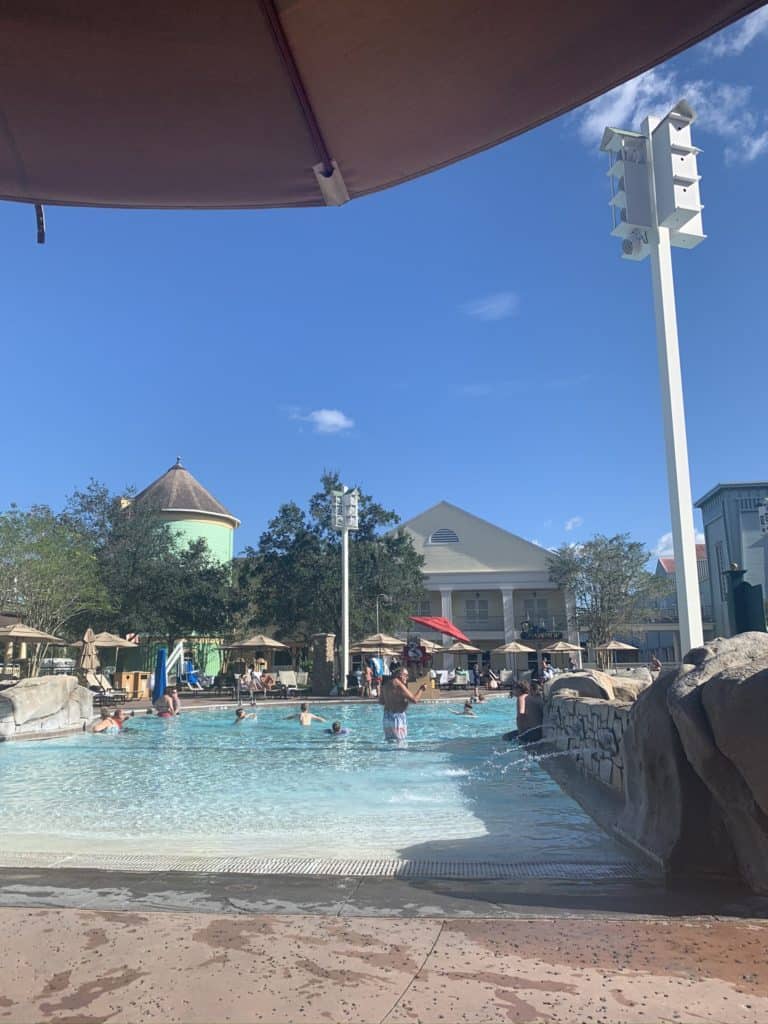 Pool at Saratoga Springs in Disney