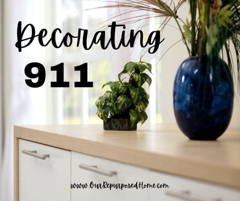 Decorating 911 post